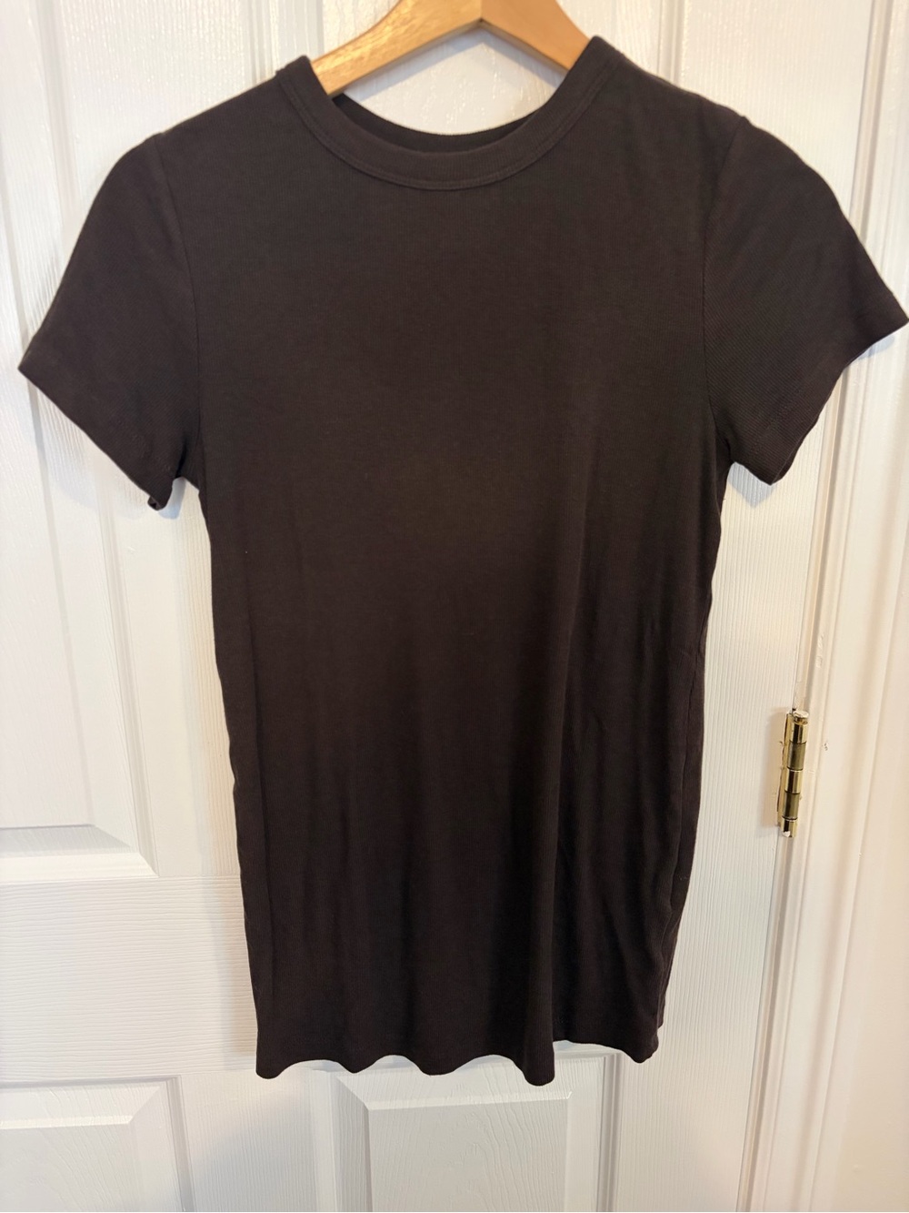 Maternity Classic Black Women's Short Sleeve Tee